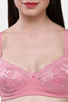 Maroon Clothing Double Layered Non Wired Medium Coverage Lace Bra (Pack of 2) - Multicolor — thumbnail 9